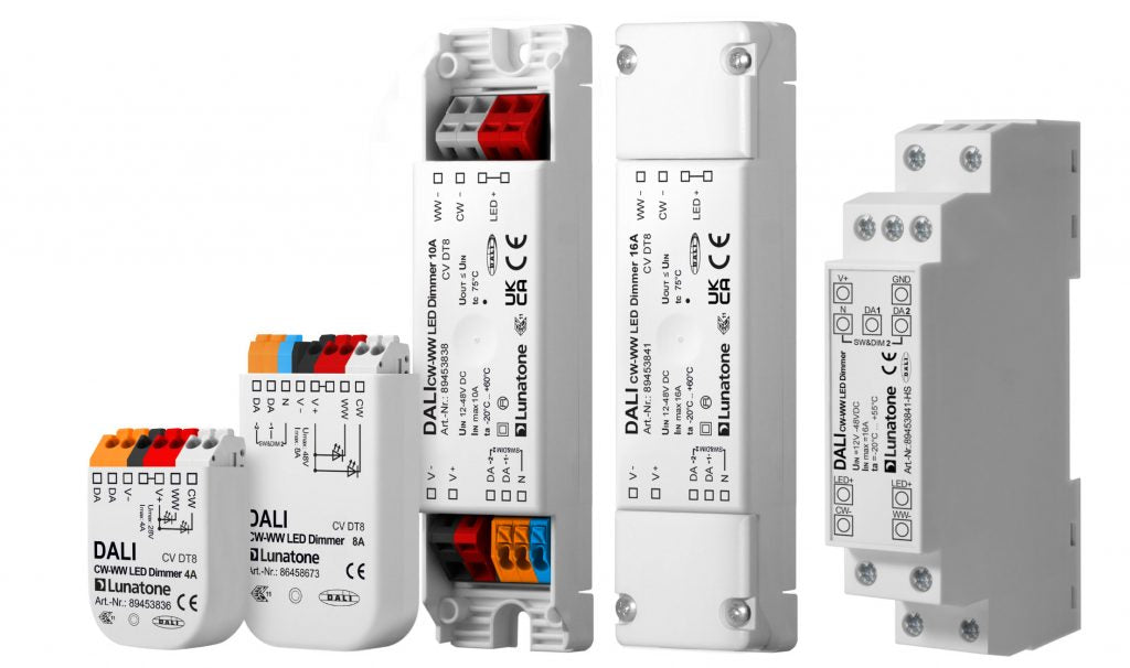 Lunatone DALI CW-WW LED-Dimmer CV 8A - 86458673